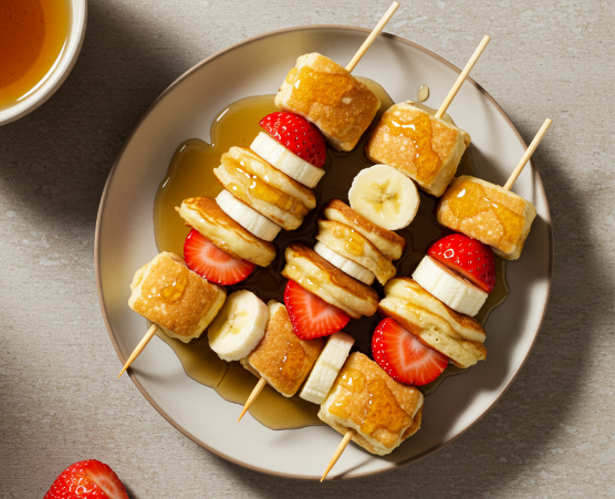 Mini Pancake Skewers
  
  
   &ndash; The Maple Brothers