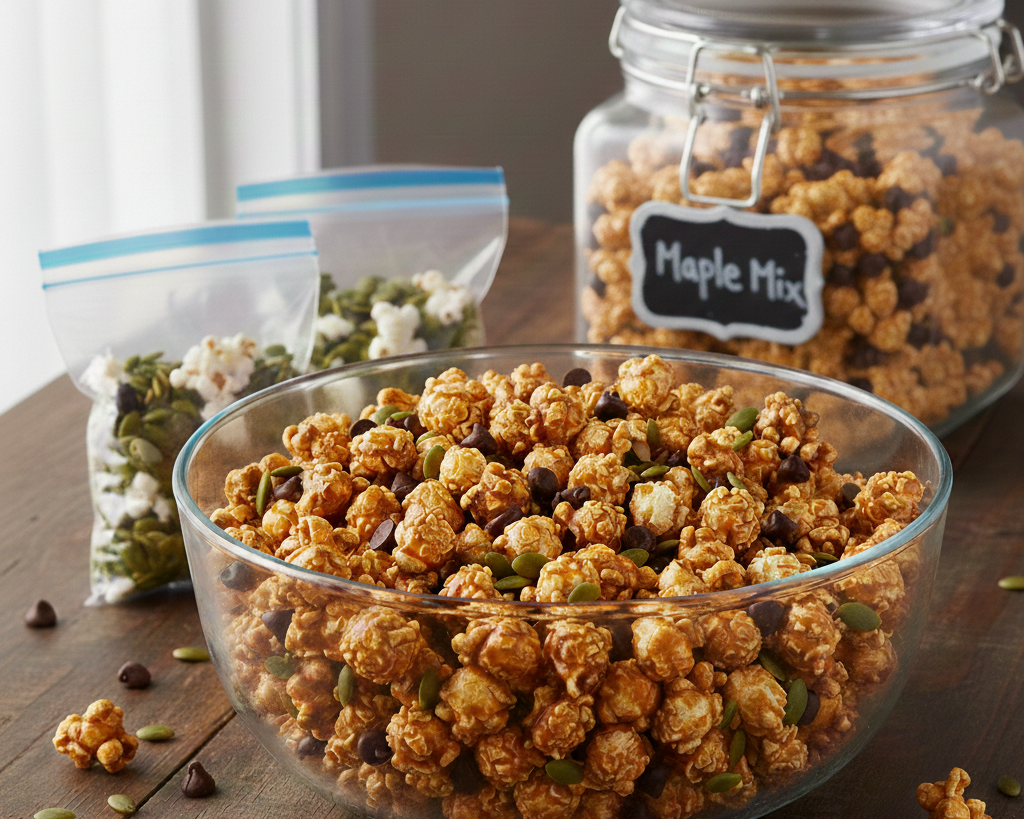 Butter Popcorn Trail Mix