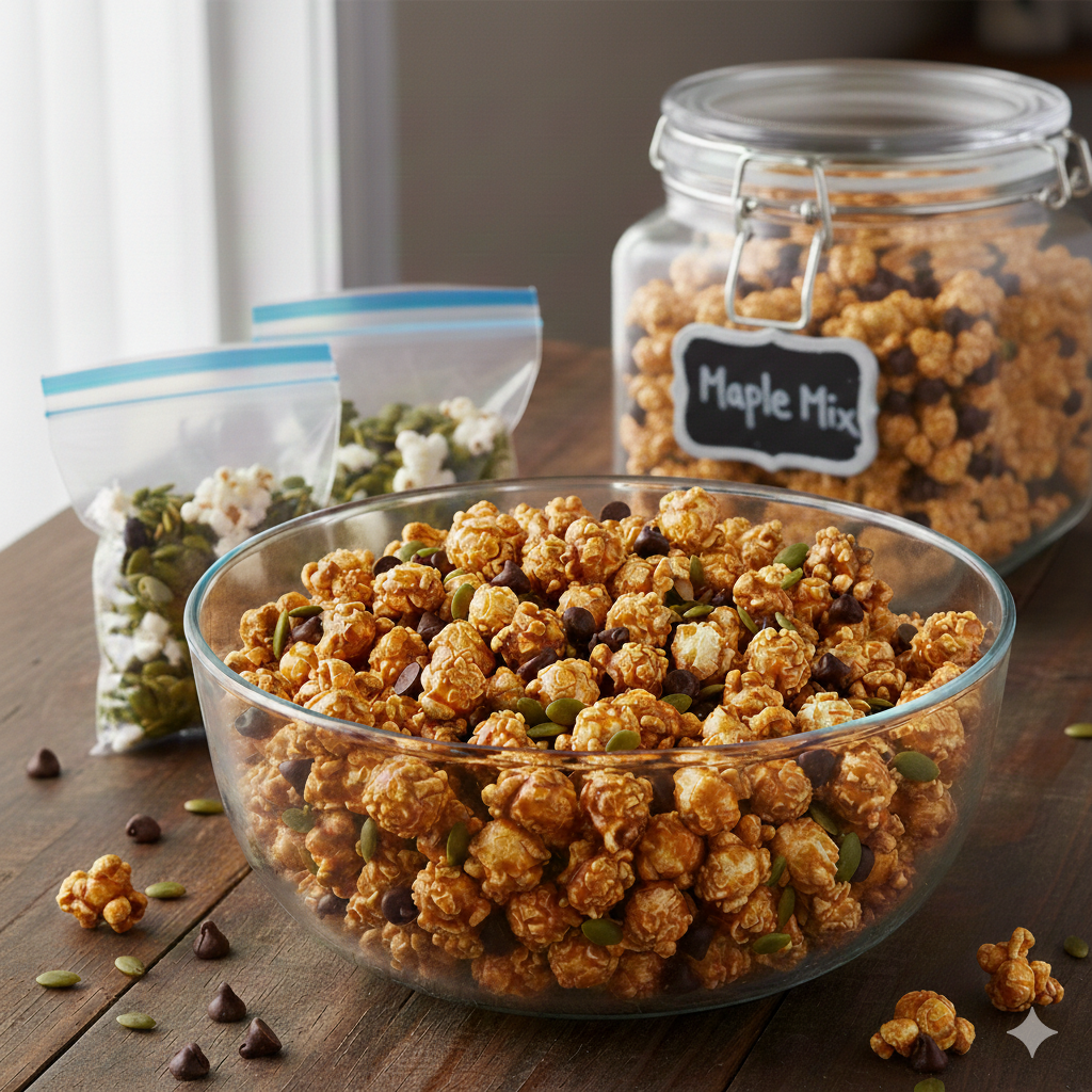 Butter Popcorn Trail Mix