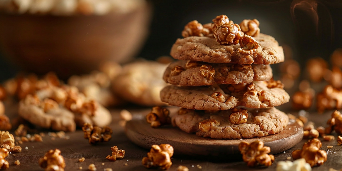 Maple Butter Popcorn "Cookie Monsters"