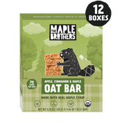 Apple, Cinnamon & Maple Oat Bars
