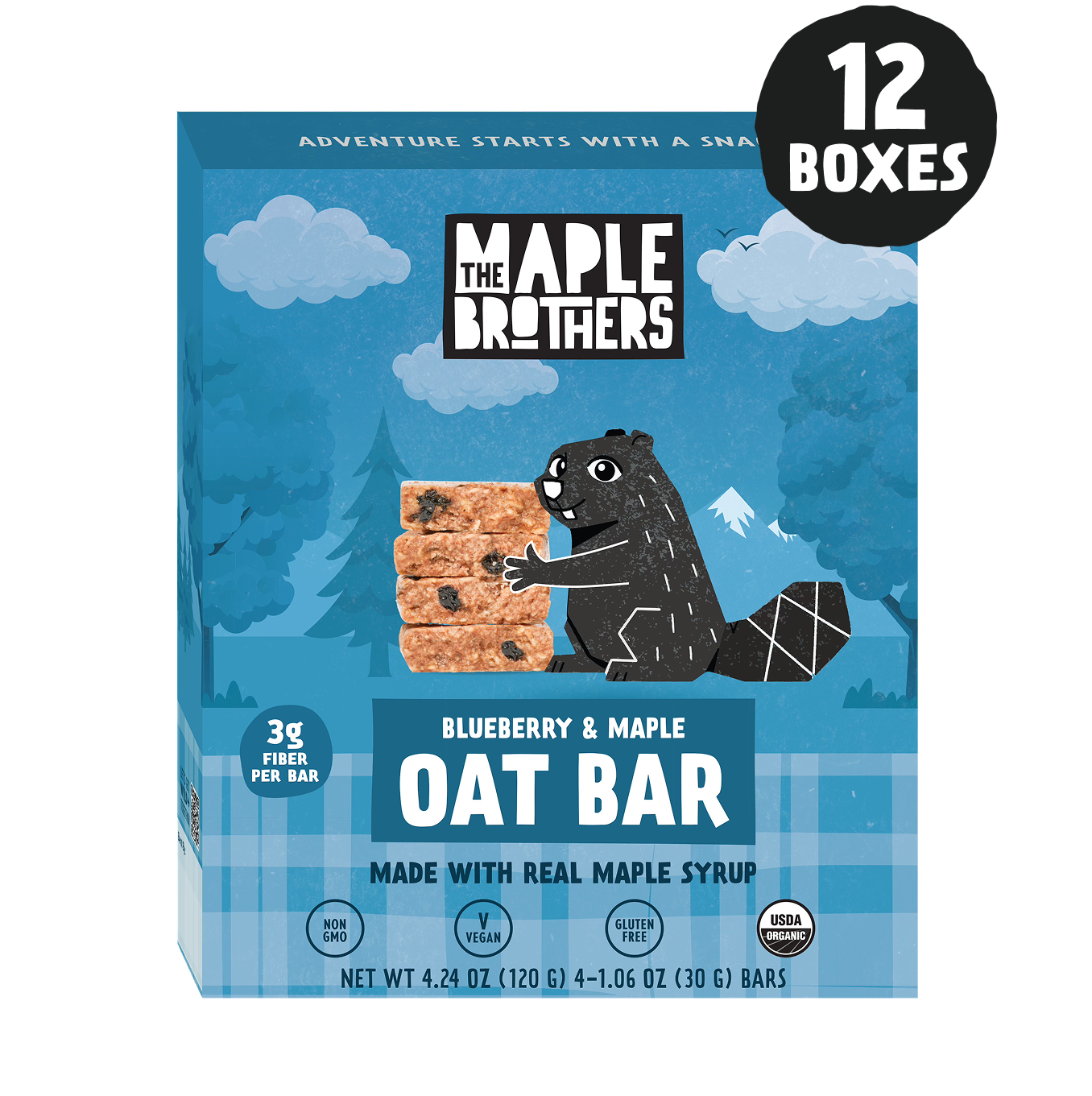 Blueberry & Maple Oat Bar