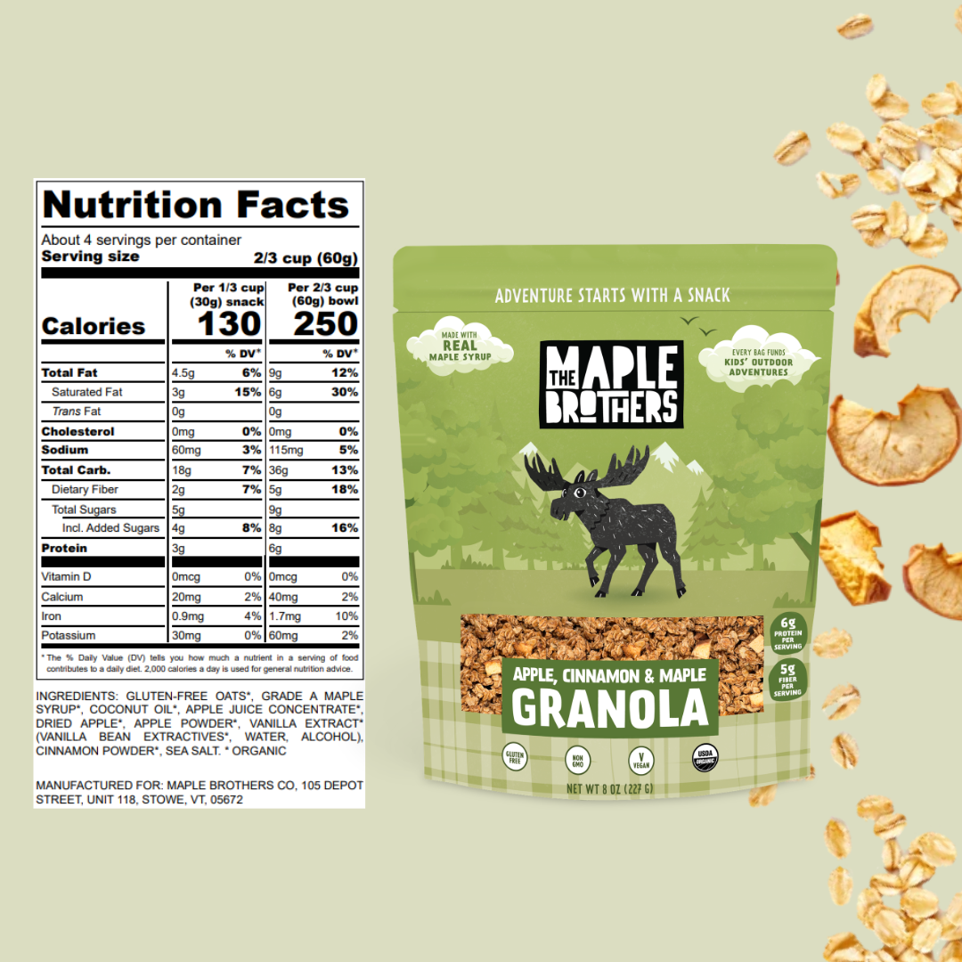 Apple, Cinnamon & Maple Granola
