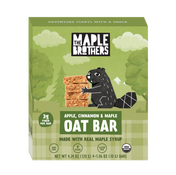 Apple, Cinnamon & Maple Oat Bars