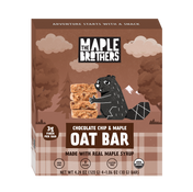 Chocolate Chip & Maple Oat Bars