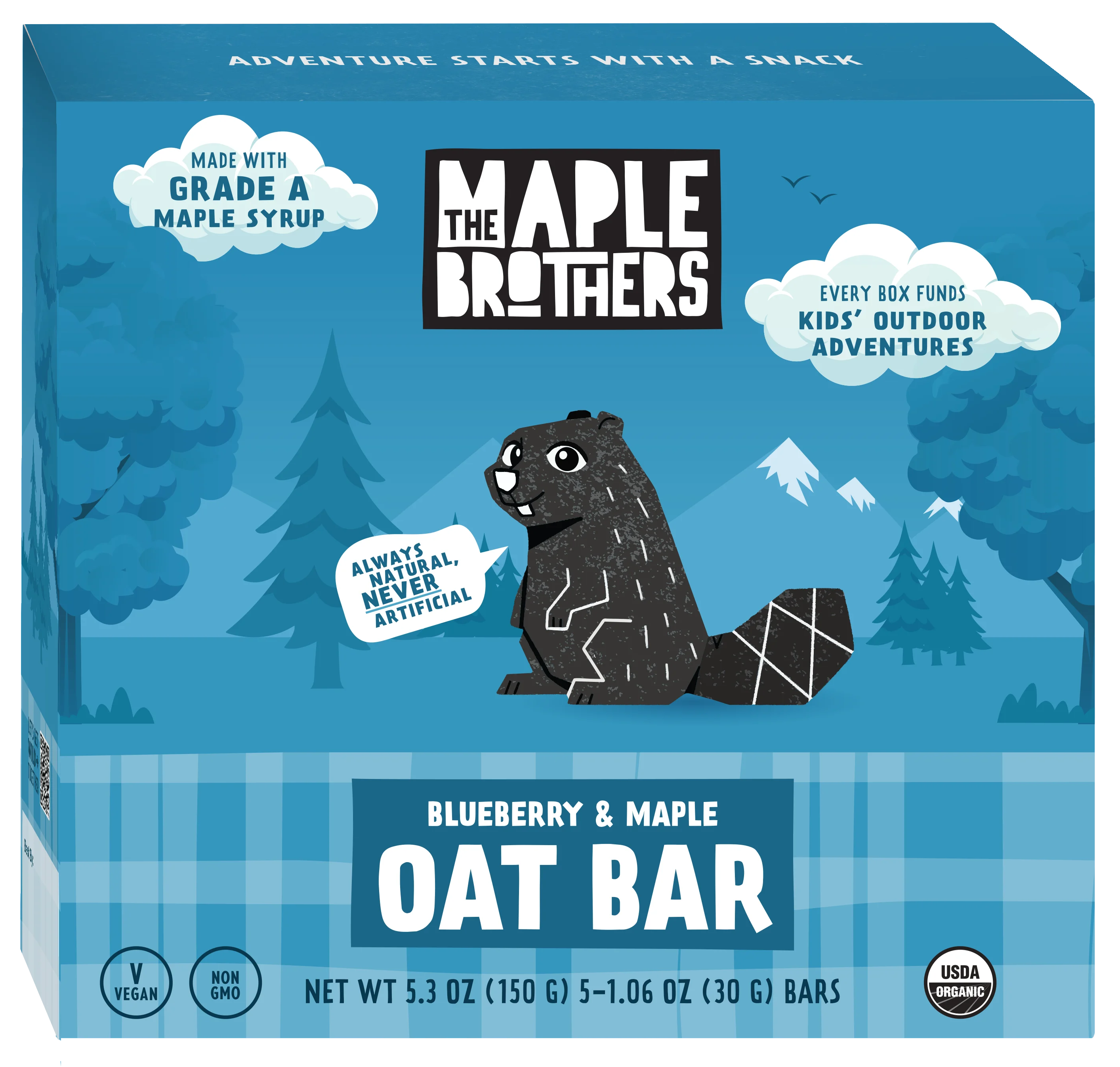 Blueberry & Maple Oat Bars