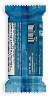 Back of Blueberry & Maple Oat Bars - Case packaging highlighting natural, organic, maple-sweetened vegan kids snacks.