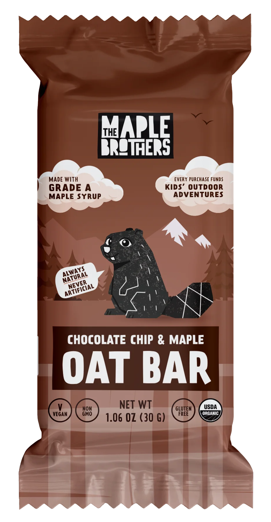 Chocolate Chip & Maple Oat Bars