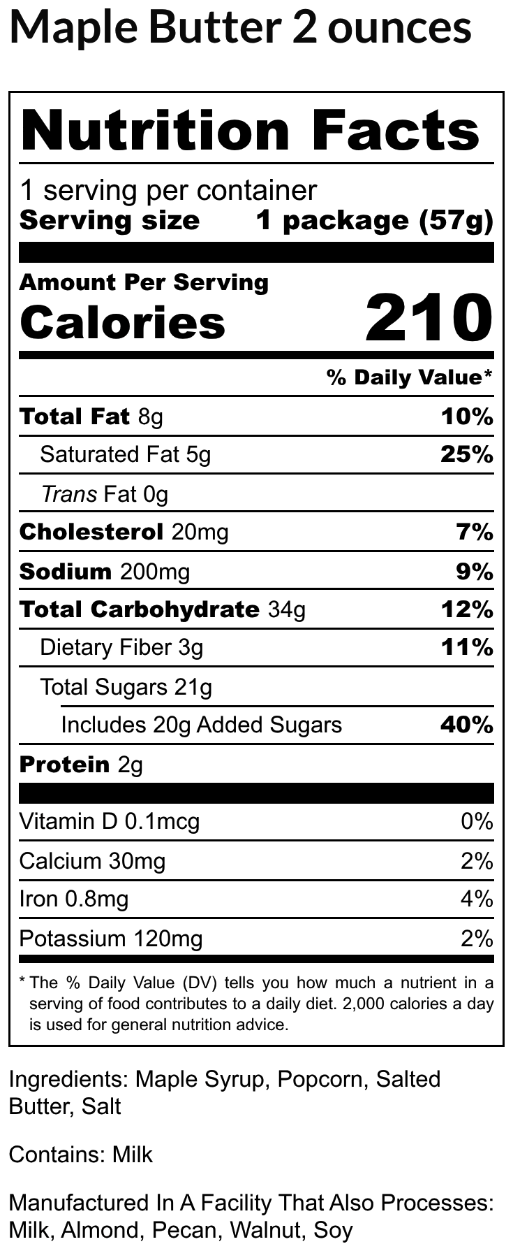 Butter & Maple Popcorn