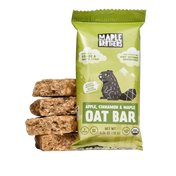 Apple, Cinnamon & Maple Oat Bars