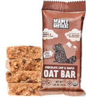 Chocolate Chip & Maple Oat Bars